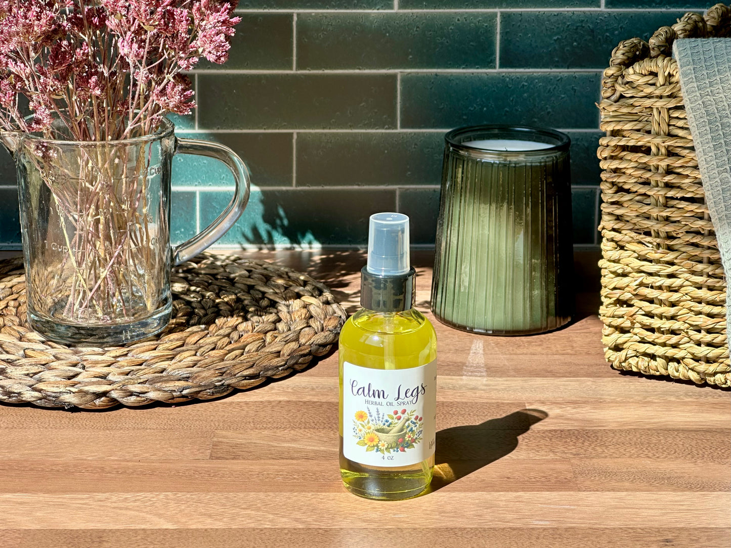 Calm Legs Herbal Oil Spray