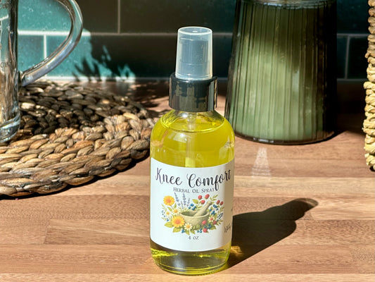 Knee Comfort Herbal Oil Spray