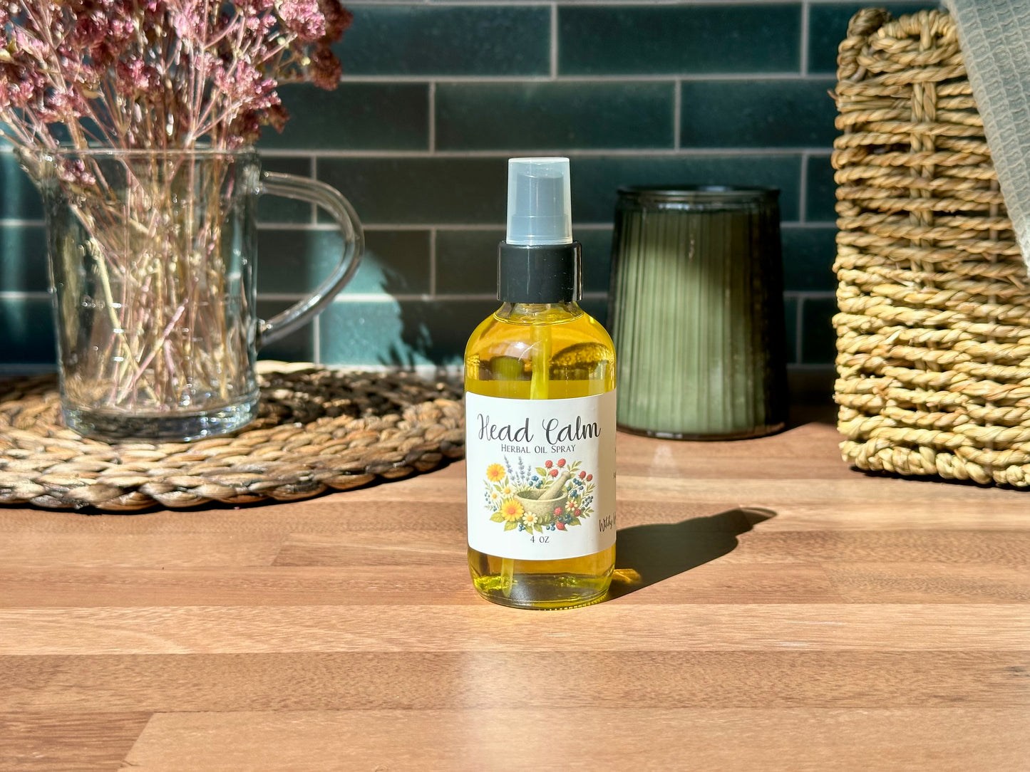 Head Calm Herbal Oil Spray