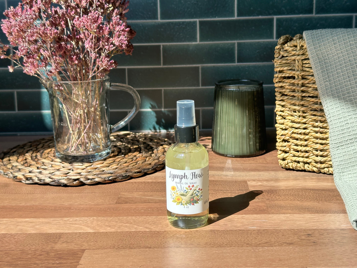 Lymph Flow Herbal Oil Spray