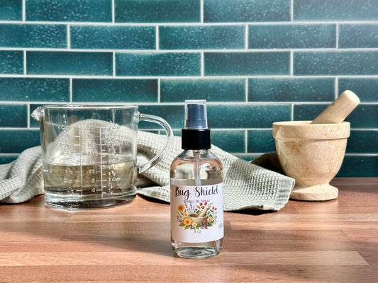 Bug Shield Herbal Oil Spray- Safe for Kids