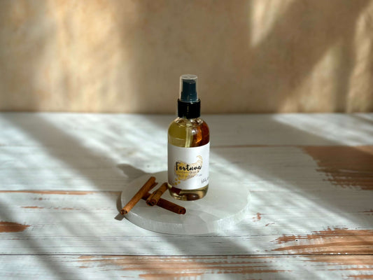 All natural and organic body oil to enhance the qualities of the Goddess Fortuna