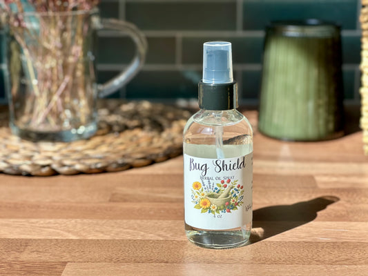 Bug Shield Herbal Oil Spray- Safe for Kids