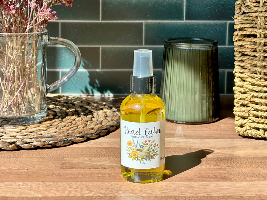Head Calm Herbal Oil Spray