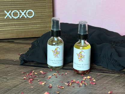 Sweet & Spicy Massage Oil Set